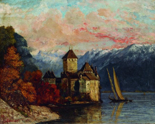 La période d'exil de Courbet en Suisse