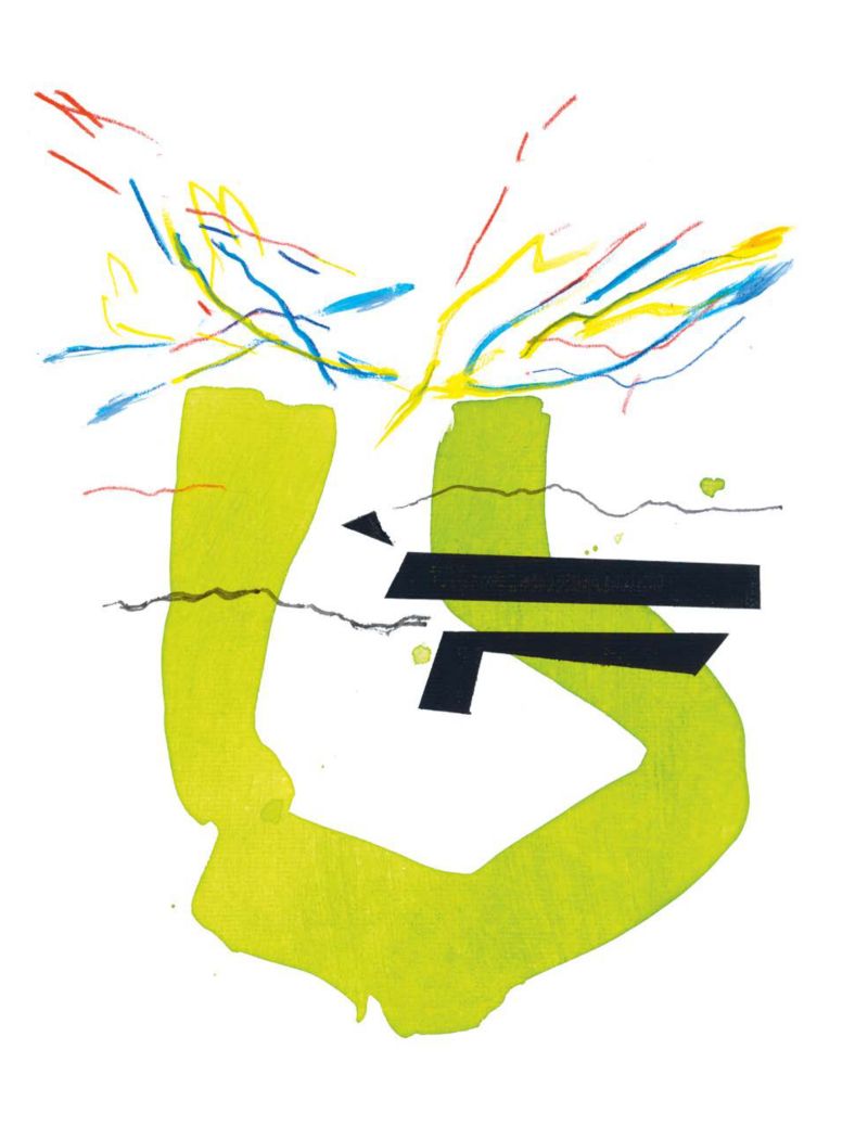 Affiche pour l'exposition Ce qu’on voit d’ici